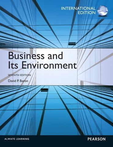 Business and Its Environment, 7th edition