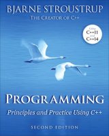 Programming: Principles and Practice Using C++, 2nd edition