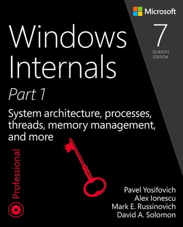 Windows Internals, Part 1: System architecture, processes, threads, memory management, and more, 7th edition