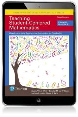 Teaching Student-Centered Mathematics: Developmentally Appropriate Instruction for Grades 6-8 (Volume 3), 3rd edition