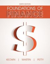 Foundations of Finance, 9th edition