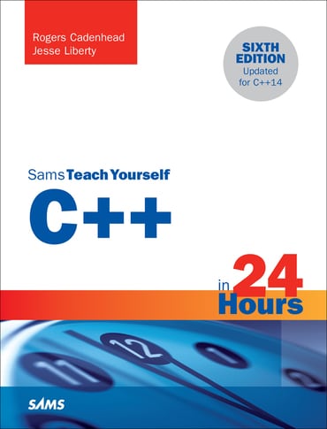 C++ in 24 Hours, Sams Teach Yourself, 6th edition