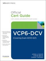 VCP6-DCV Official Cert Guide (Exam #2V0-621), 3rd edition