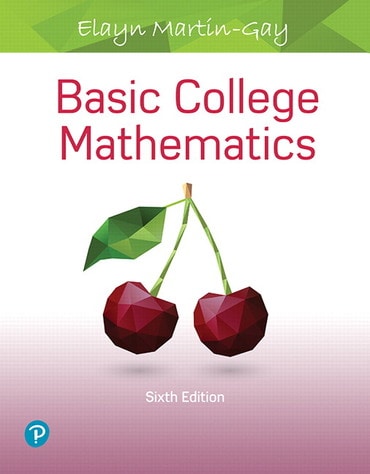 Basic College Mathematics, 6th edition