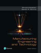 Manufacturing Engineering and Technology, 8th edition
