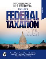 Pearson's Federal Taxation 2025 Individuals, 38th edition