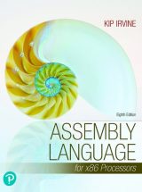 Assembly Language for x86 Processors, 8th edition