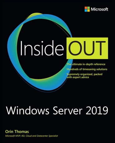 Windows Server 2019 Inside Out, 1st edition