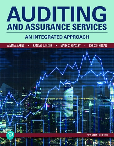 Auditing and Assurance Services, 17th edition