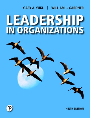 Leadership in Organizations, 9th edition