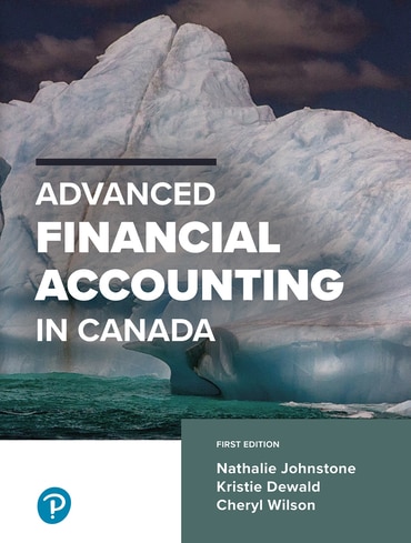 Advanced Financial Accounting in Canada, 1st edition