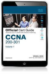 CCNA 200-301 Official Cert Guide, Volume 1, 1st edition