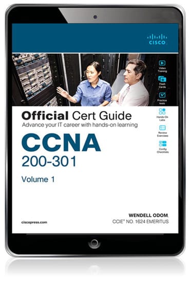CCNA 200-301 Official Cert Guide, Volume 1, 1st edition