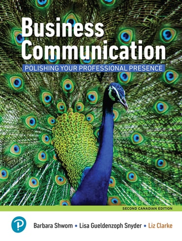 Business Communication: Polishing Your Professional Presence, Canadian Edition, 2nd edition