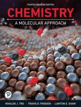 Chemistry: A Molecular Approach, Canadian Edition, 4th edition
