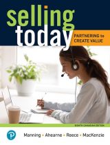 Selling Today: Partnering to Create Value, Canadian Edition, 8th edition