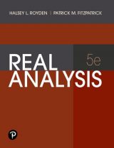 Real Analysis, 5th edition