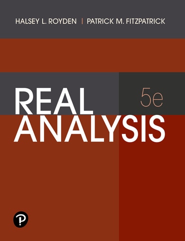 Real Analysis, 5th edition