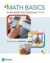 Math Basics for the Health Care Professional, 5th edition