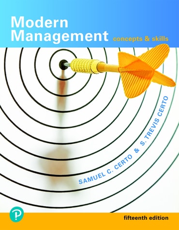 Modern Management: Concepts and Skills, 15th edition