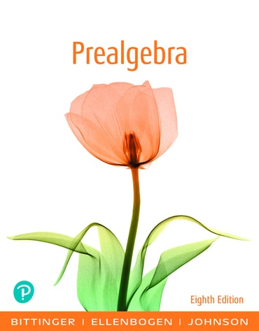 Prealgebra, 8th edition