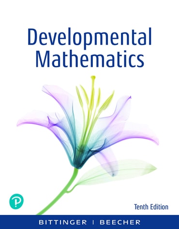 Developmental Mathematics: College Mathematics and Introductory Algebra, 10th edition