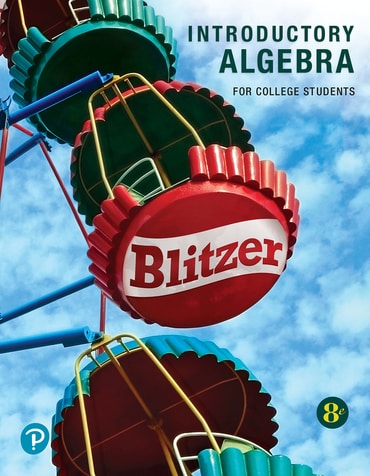Introductory Algebra for College Students, 8th edition