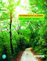 Intermediate Algebra, 13th edition