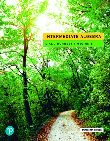 Intermediate Algebra, 13th edition