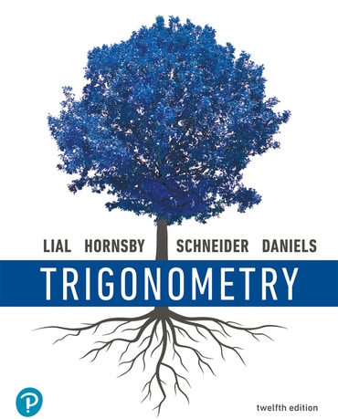 Trigonometry, 12th edition