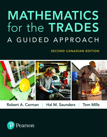 Mathematics for the Trades: A Guided Approach, Canadian Edition, 2nd edition
