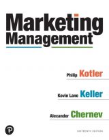 Marketing Management, 16th edition