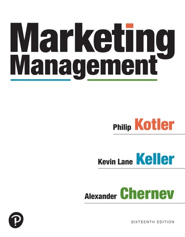 Marketing Management, 16th edition
