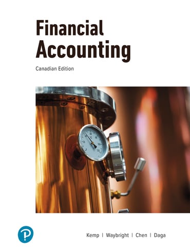 Financial Accounting, Canadian Edition, 1st edition