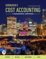 PDF version for Horngren's Cost Accounting: A Managerial Emphasis
