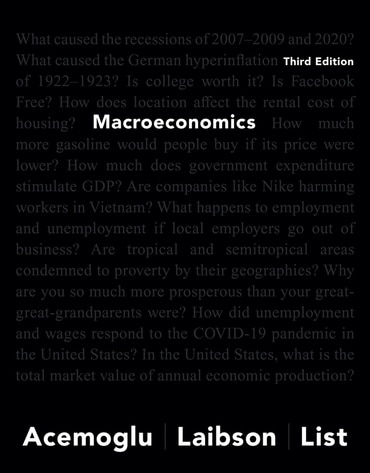 Macroeconomics, 3rd edition
