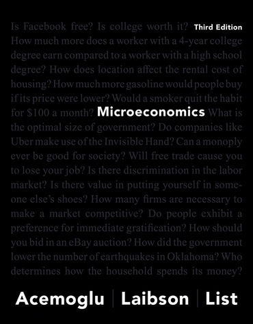 Microeconomics, 3rd edition