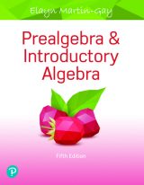 Prealgebra & Introductory Algebra, 5th edition