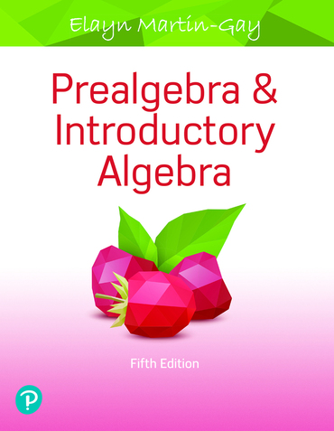 Prealgebra & Introductory Algebra, 5th edition