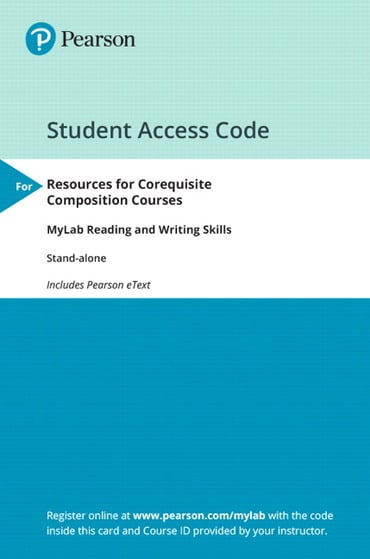 Resources for Corequisite Composition Courses, 1st edition