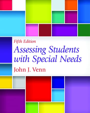Assessing Students with Special Needs, 5th edition