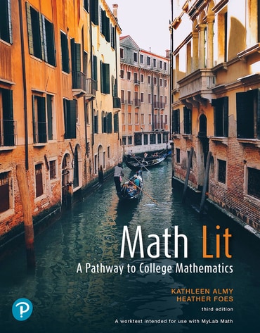 Math Lit: A Pathway to College Mathematics, 3rd edition