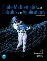 Finite Mathematics and Calculus with Applications, 11th edition