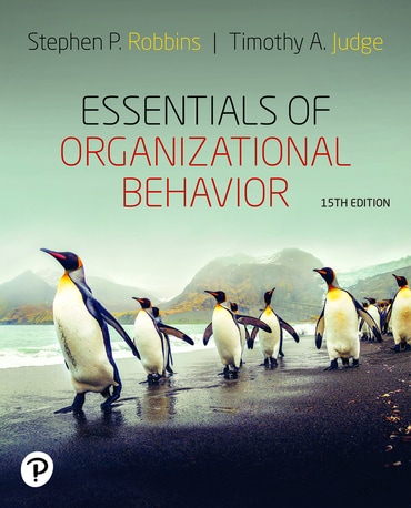 Essentials of Organizational Behavior, 15th edition