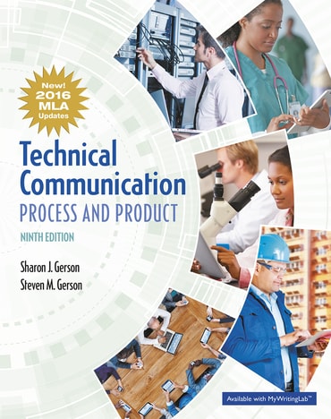 Technical Communication: Process and Product, MLA Update, 9th edition
