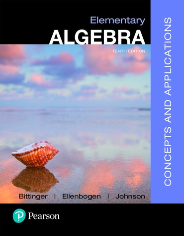 Elementary Algebra: Concepts and Applications, 10th edition