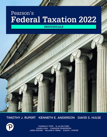 Pearson's Federal Taxation 2022 Individuals, 35th edition