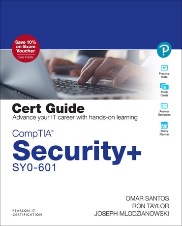 CompTIA Security+ SY0-601 Cert Guide, 5th edition