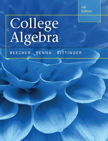 College Algebra, 5th edition