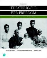 Struggle for Freedom, The: A History of African Americans, Combined Volume, 3rd edition